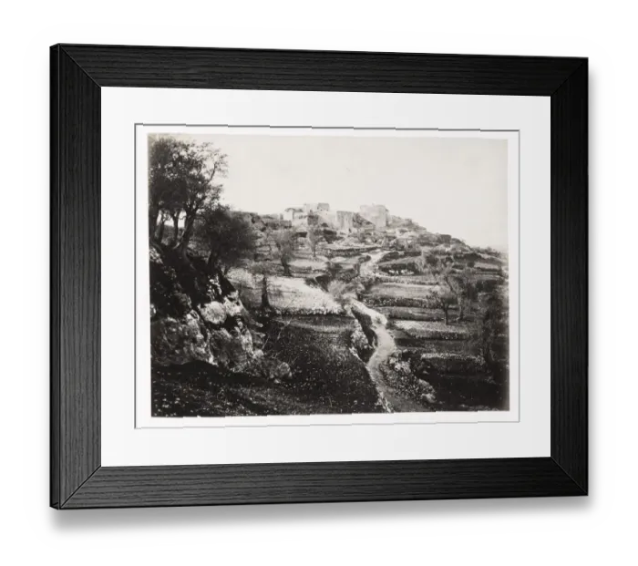 Framed Print : Gibeon, El Jib, Holy Land Palestine Framed Print : Gibeon, El Jib, Holy Land Palestine