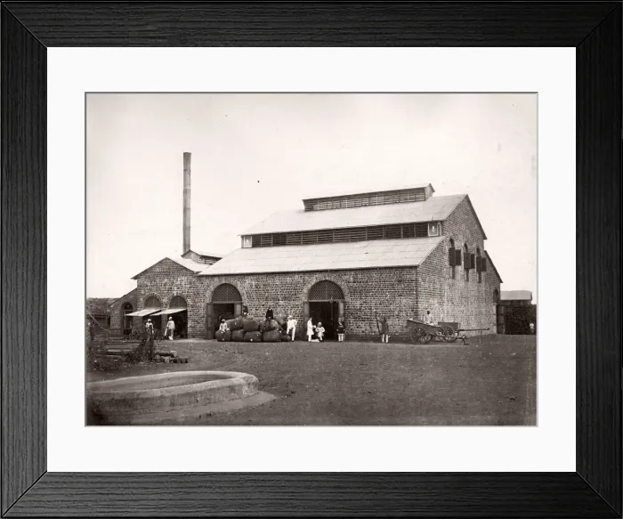 Framed Print : Cotton factory, Khamgaon, India Framed Print : Cotton factory, Khamgaon, India