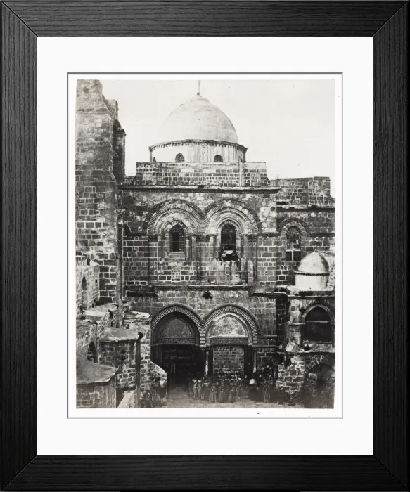 Framed Print : Church of the Holy Sepulchre, Jerusalem, modern Israel Framed Print : Church of the Holy Sepulchre, Jerusalem, modern Israel