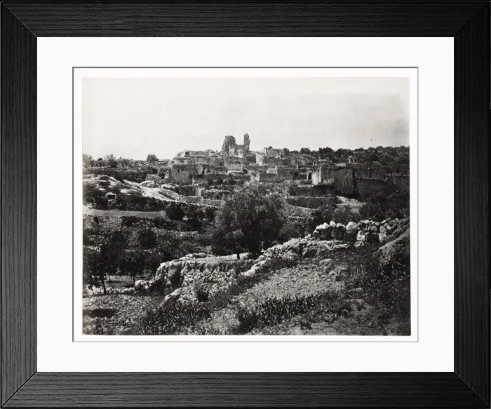 Framed Print : Town of Bethany, Al-Eizariya, Palestine, West Bank Framed Print : Town of Bethany, Al-Eizariya, Palestine, West Bank