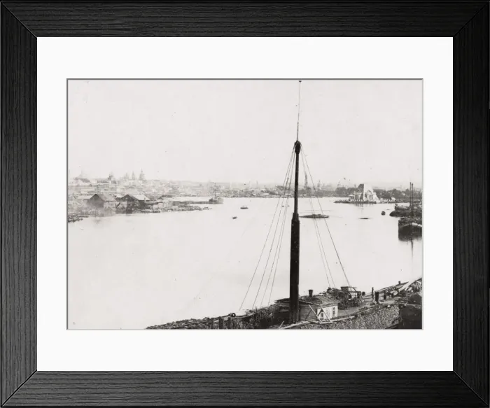Framed Print : Floods in the city of Kazan, Russia Framed Print : Floods in the city of Kazan, Russia
