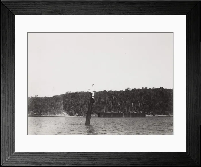 Framed Print : Cuba: mast of a shipwreck, Santiago Framed Print : Cuba: mast of a shipwreck, Santiago