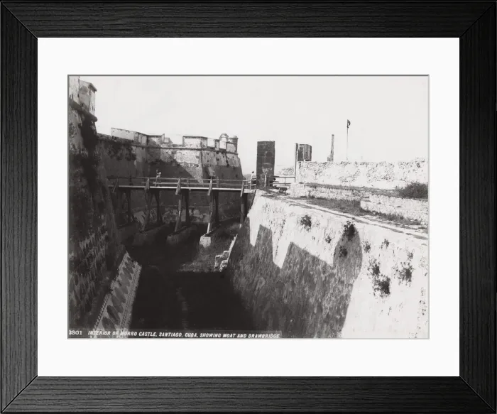Framed Print : Cuba: interior of Morro Castle Framed Print : Cuba: interior of Morro Castle