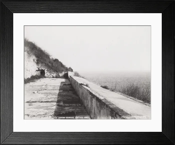 Framed Print : Cuba: ramparts Morro Castle, Santiago