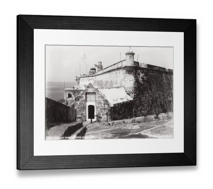 Framed Print : Cuba: entrance Morro Castle, Havana Framed Print : Cuba: entrance Morro Castle, Havana