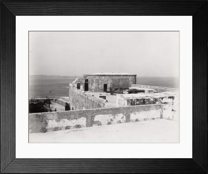 Framed Print : Cuba: ramparts, Morro Castle, Cuba Framed Print : Cuba: ramparts, Morro Castle, Cuba