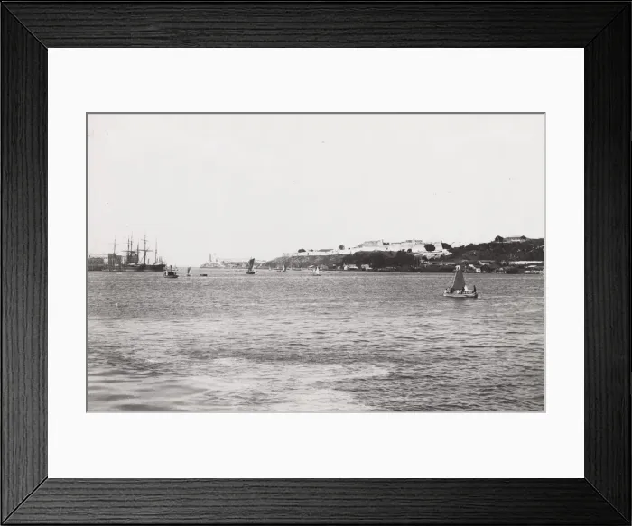 Framed Print : Cuba: panorama of the harbour, Havana Framed Print : Cuba: panorama of the harbour, Havana