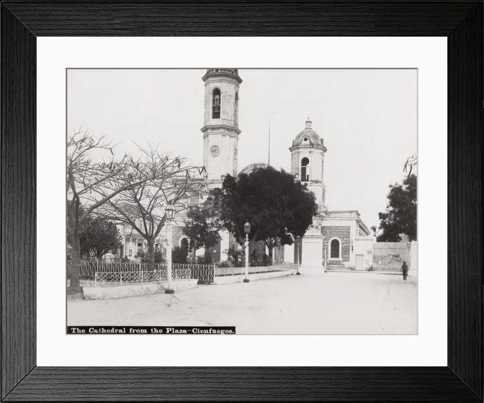 Framed Print : Cuba: the cathedral from the Plaza Cienfuegos Framed Print : Cuba: the cathedral from the Plaza Cienfuegos