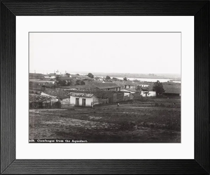 Framed Print : Cuba: Cienfuegos from the aqueduct Framed Print : Cuba: Cienfuegos from the aqueduct