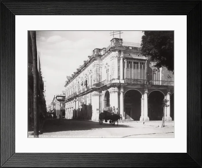 Framed Print : Cuba: Governor Generals Palace, Havana Framed Print : Cuba: Governor Generals Palace, Havana