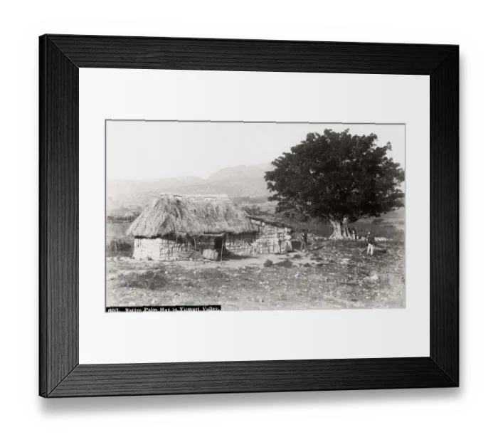 Framed Print : Cuba: Native palm hut in Yumuri Valley Framed Print : Cuba: Native palm hut in Yumuri Valley