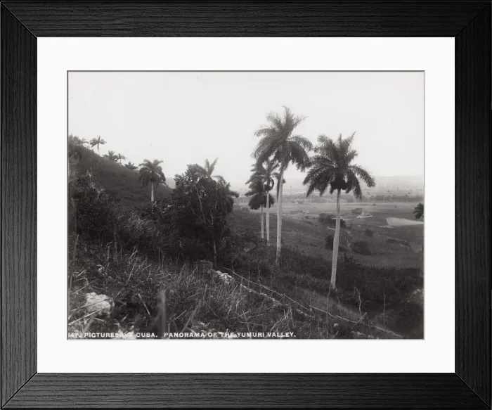 Framed Print : Cuba: panorama of the Yumuru Valley Framed Print : Cuba: panorama of the Yumuru Valley