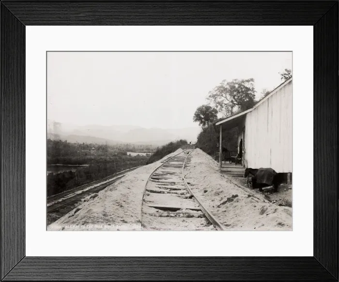 Framed Print : Cuba: railway to the iron mines, Daiquiri Framed Print : Cuba: railway to the iron mines, Daiquiri