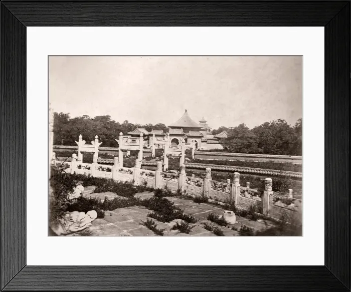 Framed Print : China c. 1880s - Temple of Heaven, Peking, Beijing Framed Print : China c. 1880s - Temple of Heaven, Peking, Beijing