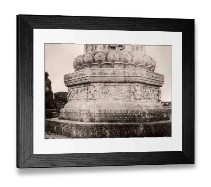 Framed Print : China c. 1880s - Summer Palace carvings Framed Print : China c. 1880s - Summer Palace carvings