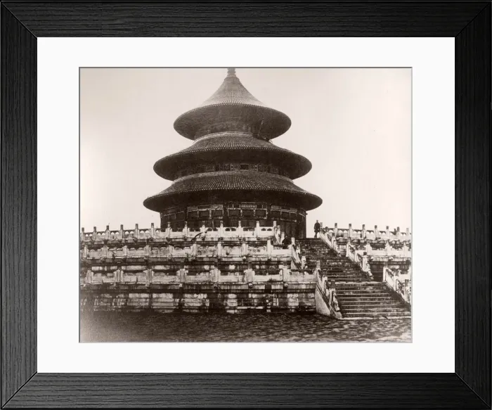Framed Print : China c. 1880s - Temple of Heaven Beijing Framed Print : China c. 1880s - Temple of Heaven Beijing