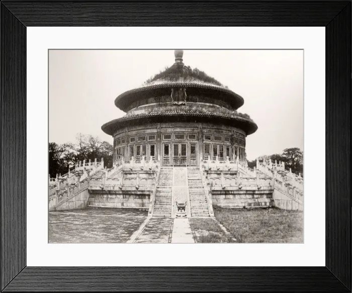 Framed Print : China c. 1880s - Temple of Heaven Beijing Framed Print : China c. 1880s - Temple of Heaven Beijing
