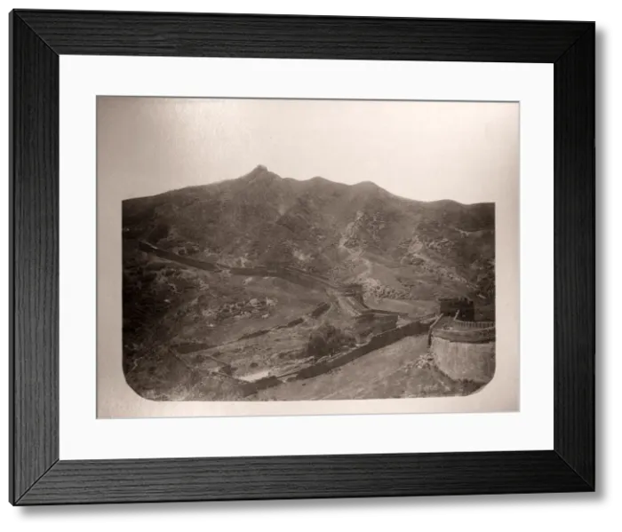Framed Print : China c. 1880s - Great Wall at NW of Beijing Framed Print : China c. 1880s - Great Wall at NW of Beijing