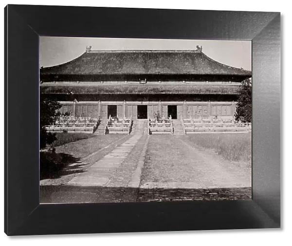 China c. 1880s - tomb of the Yongle Ming emperor