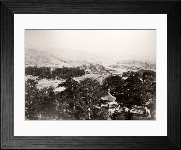 Framed Print : China c. 1880s - landscape near the Yangtze river Framed Print : China c. 1880s - landscape near the Yangtze river
