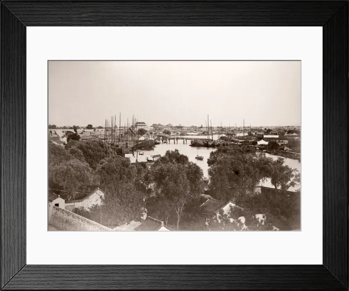 Framed Print : China c. 1880s - Soochow Suzhou Framed Print : China c. 1880s - Soochow Suzhou