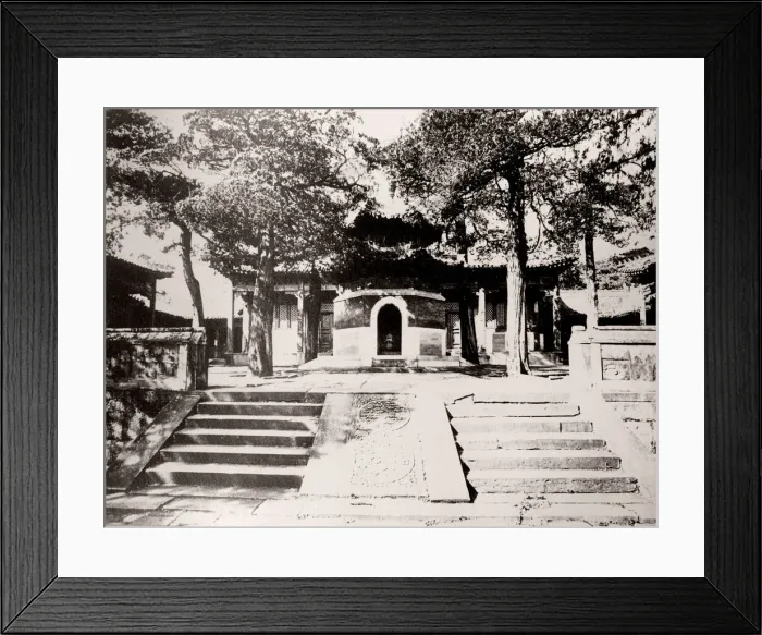 Framed Print : China c. 1880s - Chinese architecture Framed Print : China c. 1880s - Chinese architecture