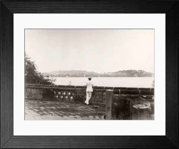 Framed Print : Vintage 19th century photograph China c. 1880s - Wuchang Wuhan Framed Print : Vintage 19th century photograph China c. 1880s - Wuchang Wuhan