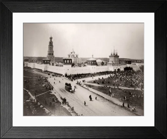 Framed Print : Russia Moscow Novodevichy Convent, Bogoroditse-Smolensky Framed Print : Russia Moscow Novodevichy Convent, Bogoroditse-Smolensky