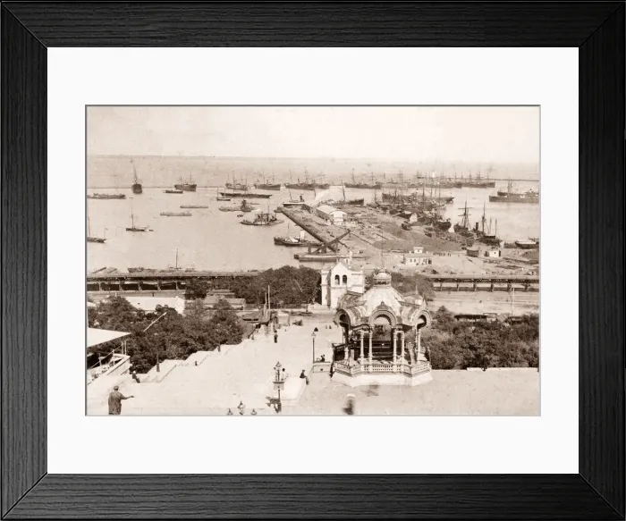 Framed Print : Russia - Crimea Ukraine - Odessa port Framed Print : Russia - Crimea Ukraine - Odessa port