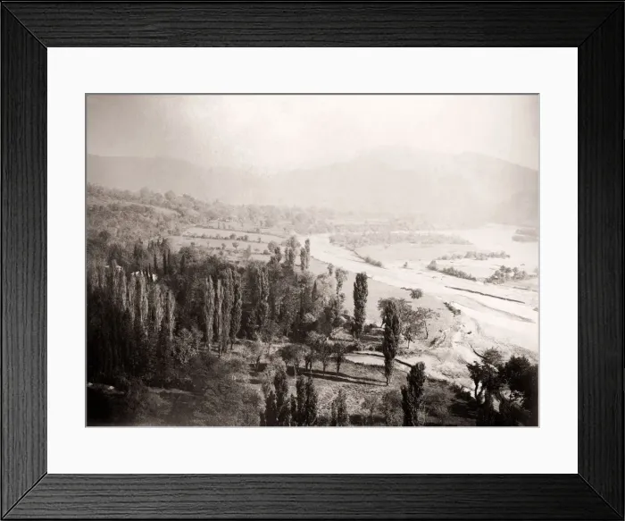Framed Print : Caucasus Georgia - the Rioni river near Kutaisi Framed Print : Caucasus Georgia - the Rioni river near Kutaisi