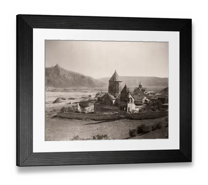 Framed Print : Caucasus Georgia - churches and monastery at Mtskheta Framed Print : Caucasus Georgia - churches and monastery at Mtskheta