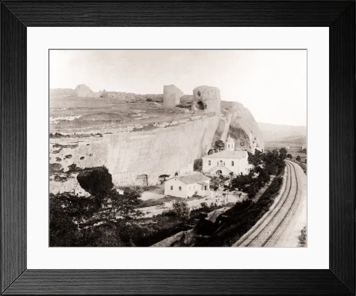 Framed Print : Russia - Kalamita fortress Inkerman, Crimea Ukraine Framed Print : Russia - Kalamita fortress Inkerman, Crimea Ukraine