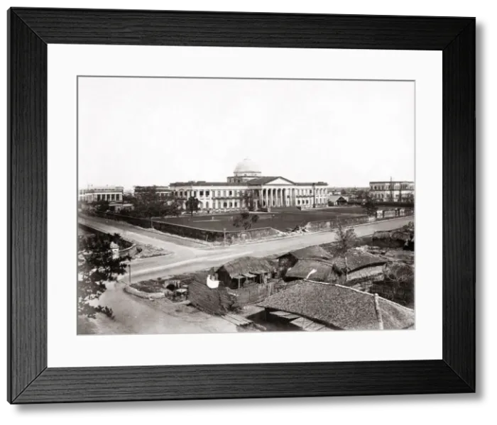 Framed Print : Calcutta (Kolkata), c. 1870s India Framed Print : Calcutta (Kolkata), c. 1870s India