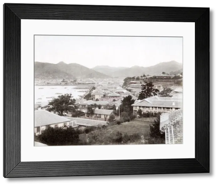 Framed Print : c. 1880s Japan - Dejima Nagasaki Framed Print : c. 1880s Japan - Dejima Nagasaki