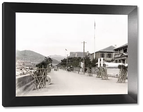 c. 1880s Japan - Bund Nagasaki