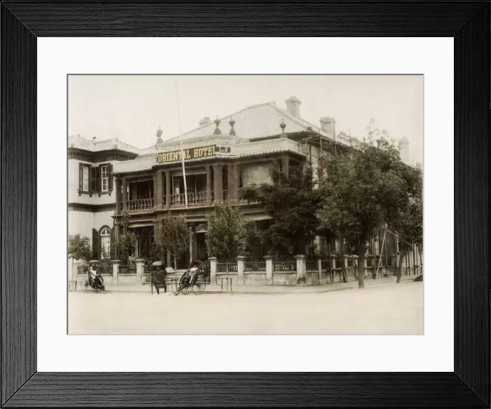 Framed Print : Oriental Hotel, Kobe, Japan Framed Print : Oriental Hotel, Kobe, Japan