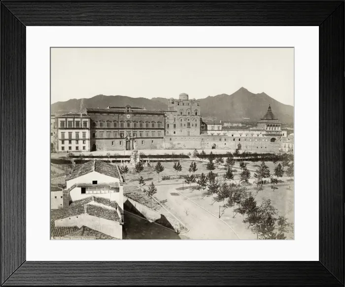 Framed Print : Piazza Vittoria, Palermo, Italy Framed Print : Piazza Vittoria, Palermo, Italy