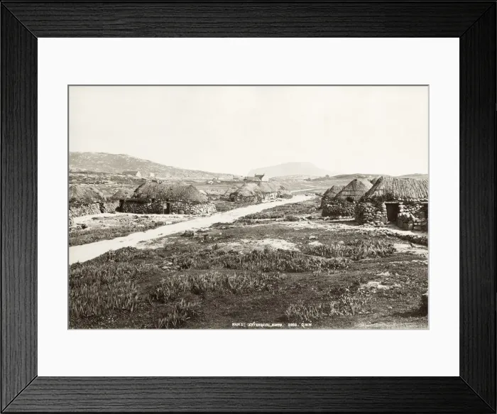 Framed Print : Main Street, Centengaval, Barra, Outer Hebrides, Scotland Framed Print : Main Street, Centengaval, Barra, Outer Hebrides, Scotland