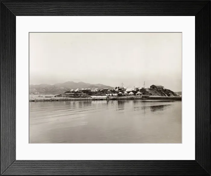 Framed Print : Observatory Island, Weihaiwei, Wehai, China Framed Print : Observatory Island, Weihaiwei, Wehai, China