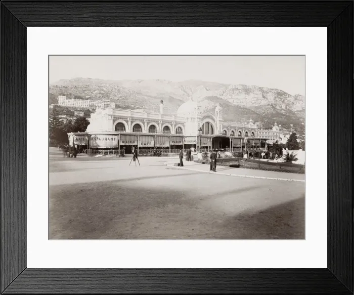 Framed Print : Cafe de Paris, Monte Carlo, Monaco Framed Print : Cafe de Paris, Monte Carlo, Monaco