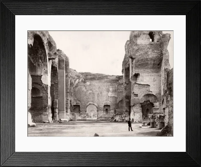 Framed Print : The Baths of Caracalla Terme di Caracalla, Rome, Italy Framed Print : The Baths of Caracalla Terme di Caracalla, Rome, Italy