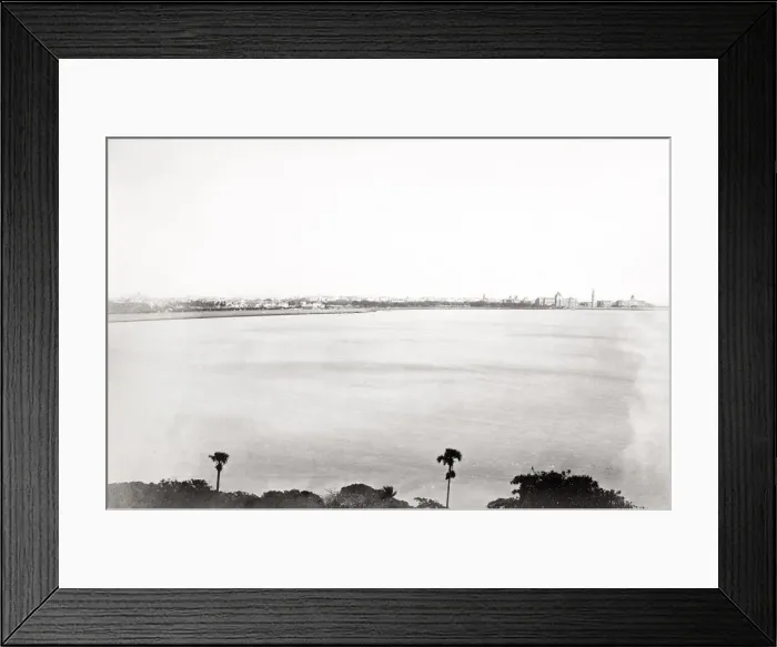 Framed Print : Bombay, Mumbai, India, view from Malabar Hill Framed Print : Bombay, Mumbai, India, view from Malabar Hill