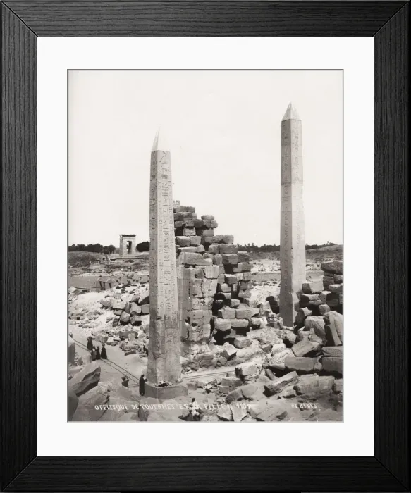 Framed Print : Tiuthmose I obelisk, Karnak, Egypt Framed Print : Tiuthmose I obelisk, Karnak, Egypt