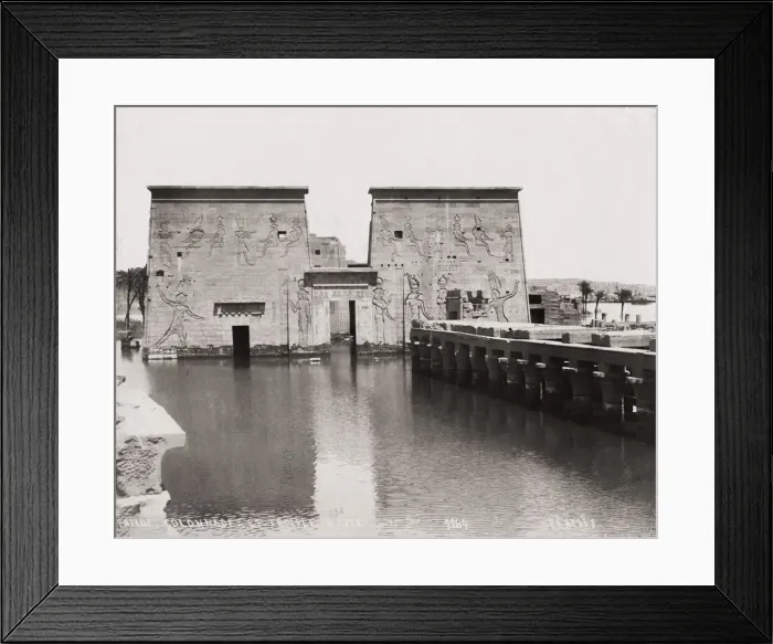 Framed Print : Temple of Isis, Philae, River Nile, Egypt Framed Print : Temple of Isis, Philae, River Nile, Egypt