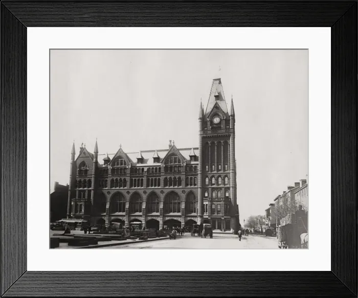 Framed Print : Pennslyvania Railroad Broad Street, Philadelphia Framed Print : Pennslyvania Railroad Broad Street, Philadelphia