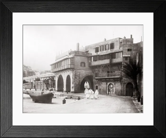 Framed Print : The Admiralty area, Algiers, Algeria, c. 1890 Framed Print : The Admiralty area, Algiers, Algeria, c. 1890