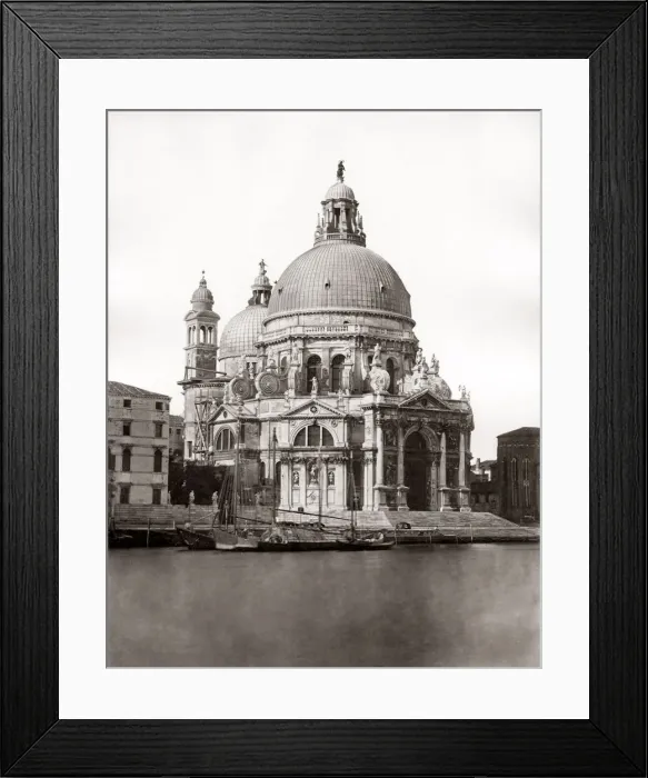Framed Print : Santa Maria della Salute, Venice, Italy, c. 1880s Framed Print : Santa Maria della Salute, Venice, Italy, c. 1880s