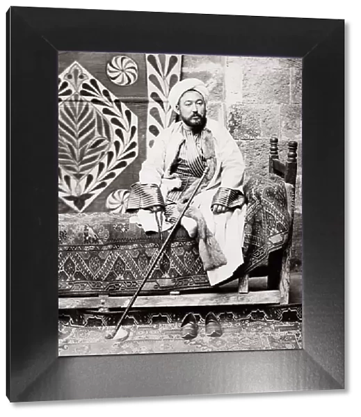c. 1880s Egypt Cairo - Muslim cleric, imam