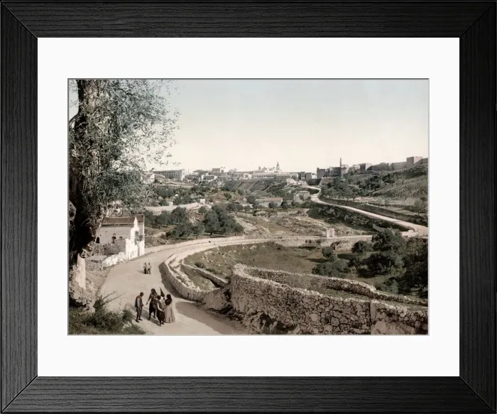 Framed Print : Israel Palestine Jeusalem - route of the crucifixion Framed Print : Israel Palestine Jeusalem - route of the crucifixion