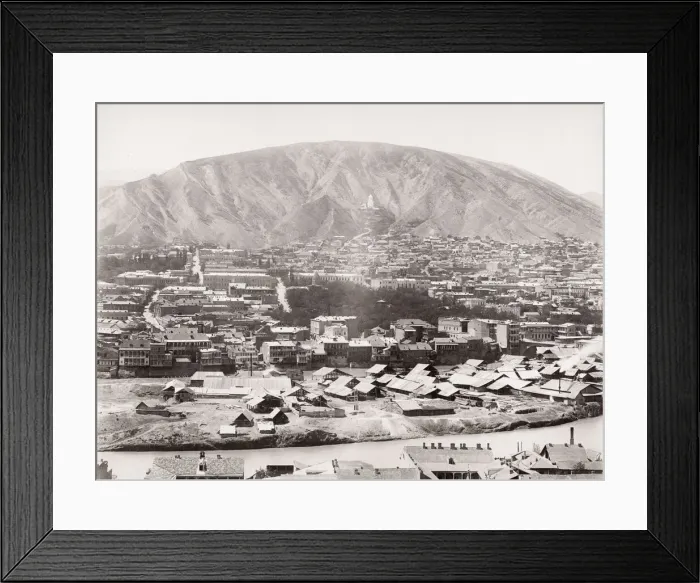 Framed Print : Caucasus, Tiflis, Tiblisi, Georgia, view of the city Framed Print : Caucasus, Tiflis, Tiblisi, Georgia, view of the city